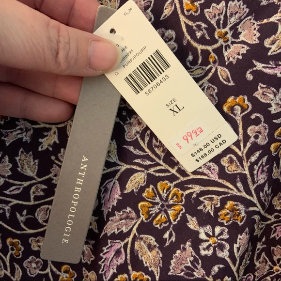 Anthropologie - Porridge Ballon Sleeve Dress - Picture 4 of 8